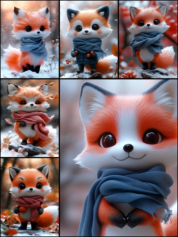 狐狸3D风格