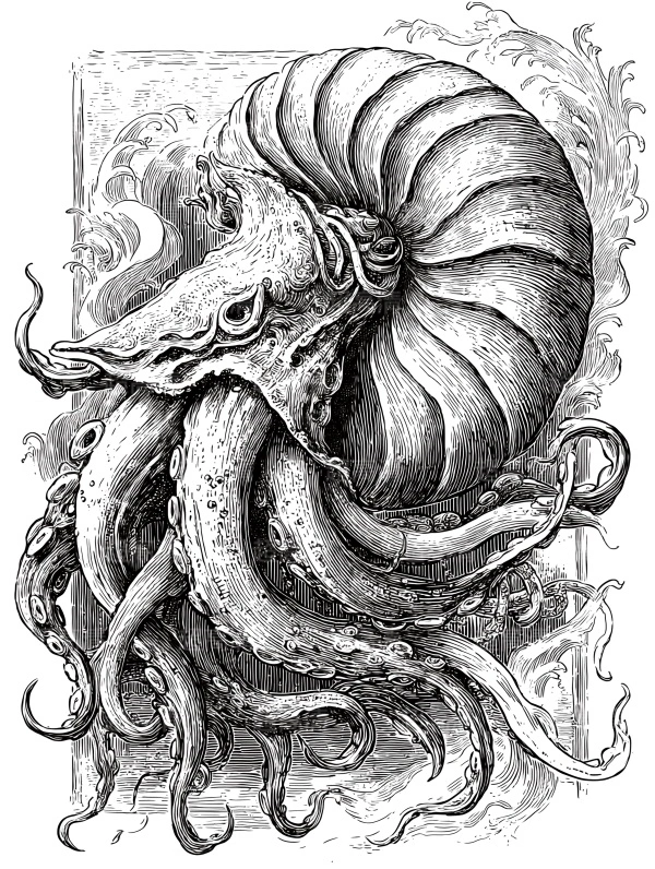 章鱼23海洋生物，海鲜美食