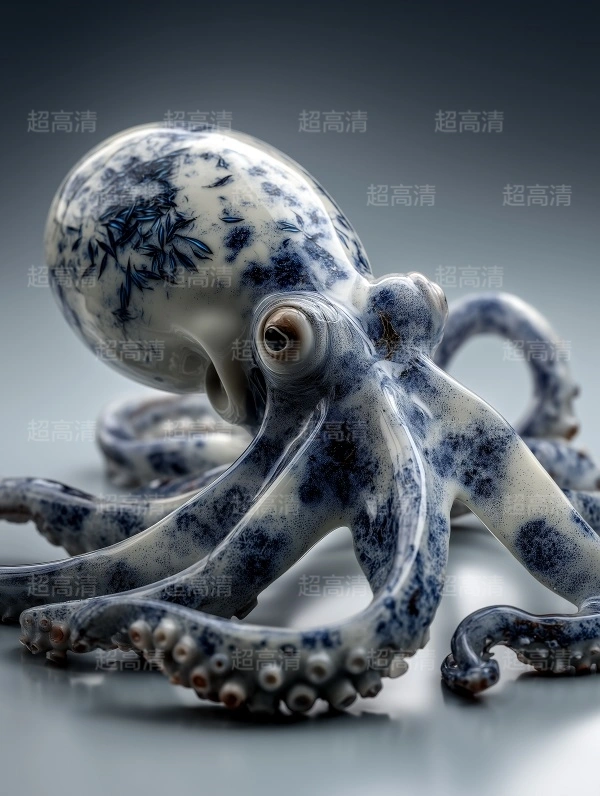 章鱼41海洋生物，海鲜美食