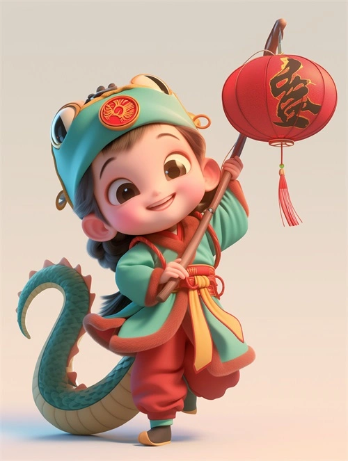 2025蛇年吉祥物01626
